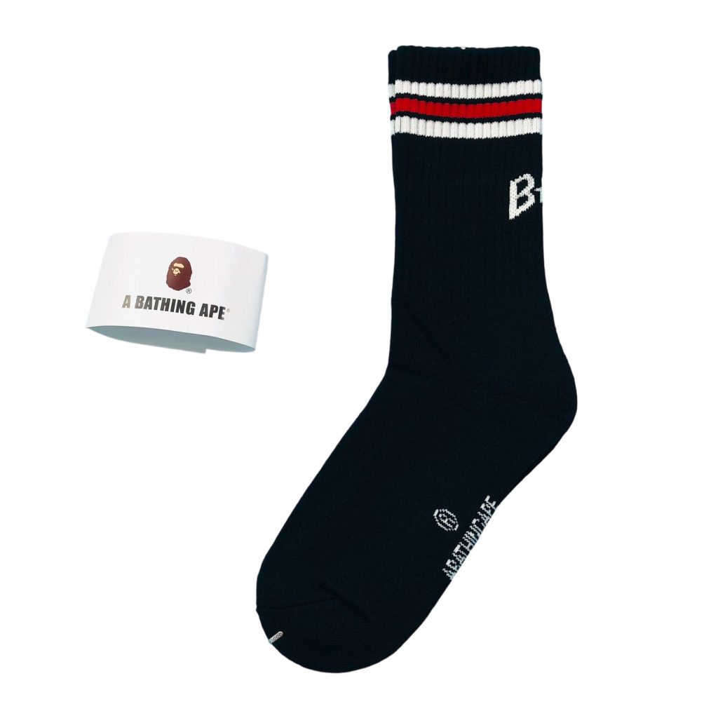 BAPE Stripe multi-color pattern Socks OKLU20261209