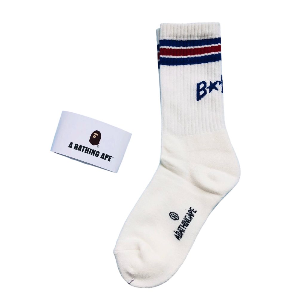 BAPE Stripe multi-color pattern Socks OKLU20261209
