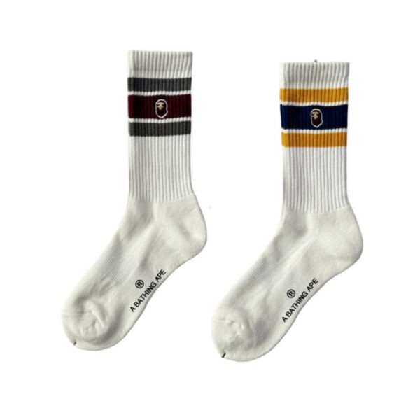 BAPE stripes Socks OKLU20261213