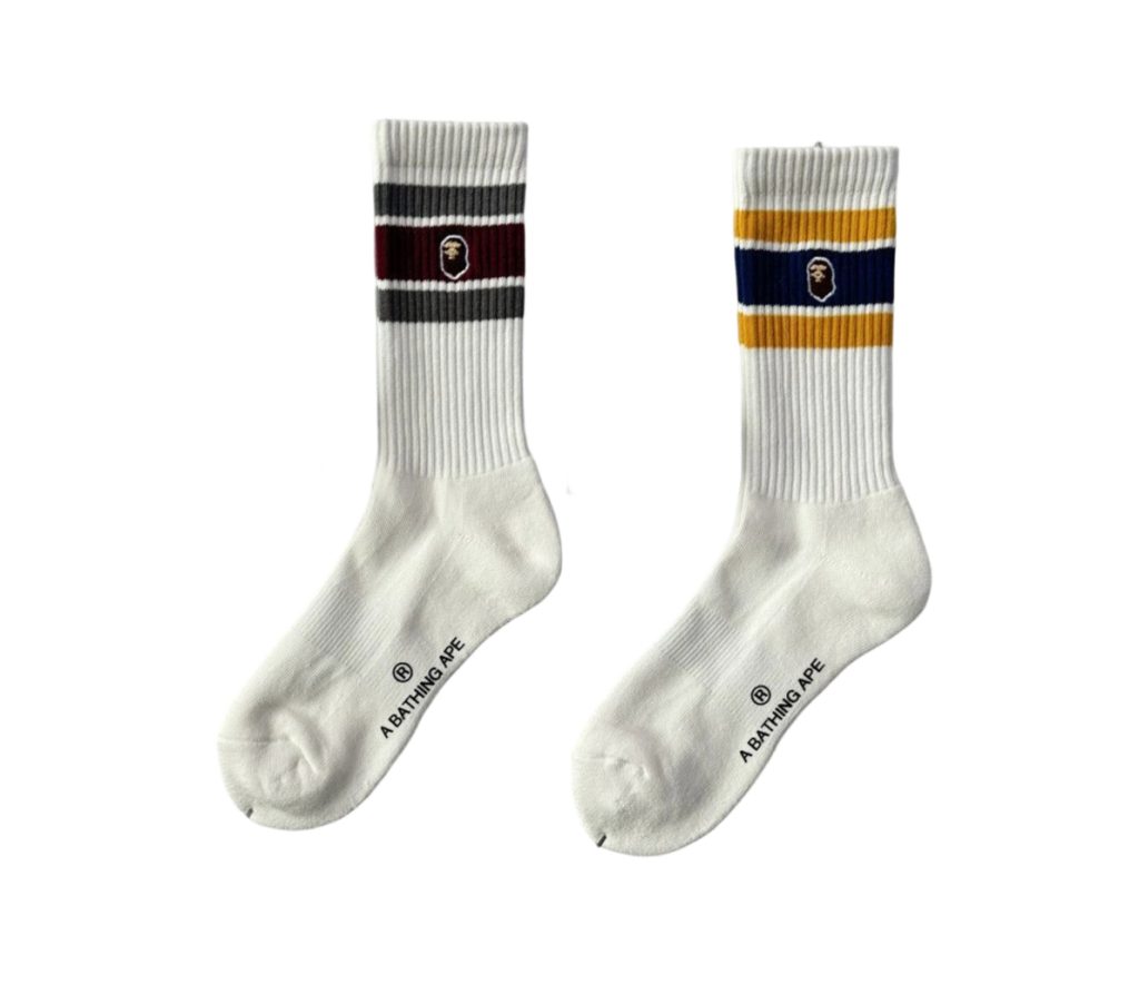 BAPE stripes Socks OKLU20261213