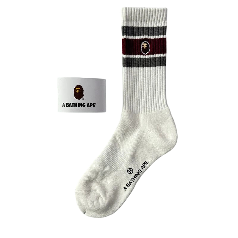 BAPE stripes Socks OKLU20261213
