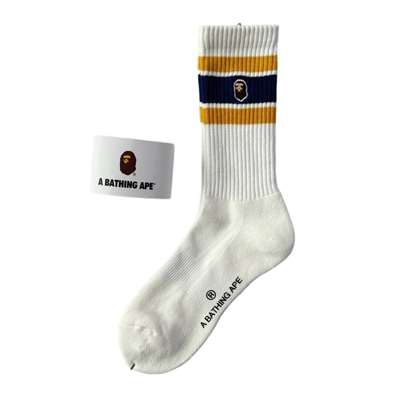BAPE stripes Socks OKLU20261213