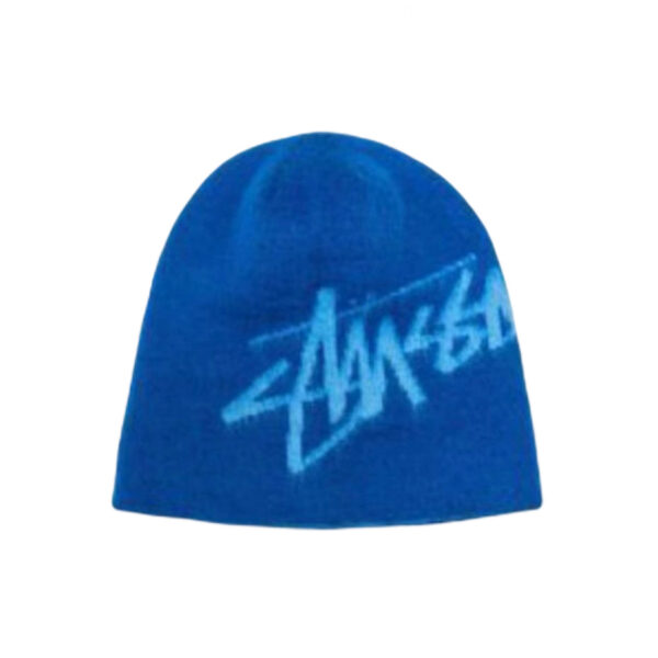 Stussy Brushed Out Stock Skullcap Blue OKLU20261222