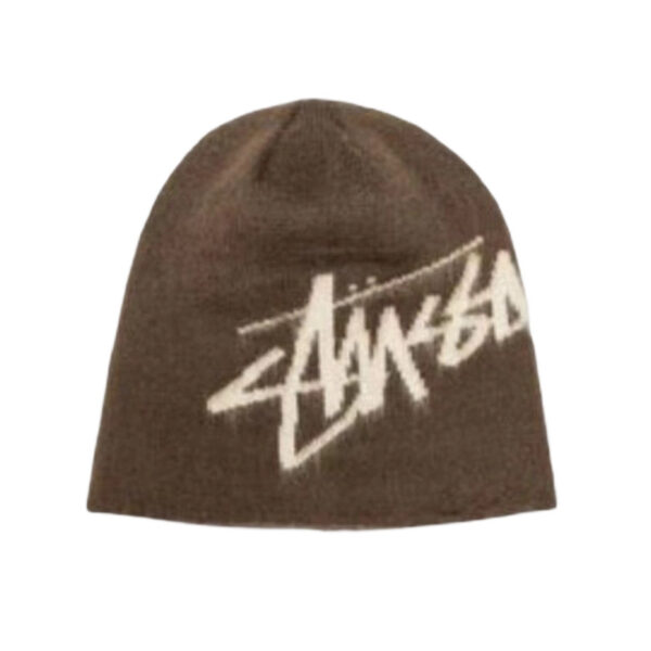 Stussy Brushed Out Stock Skullcap Brown OKLU20261223