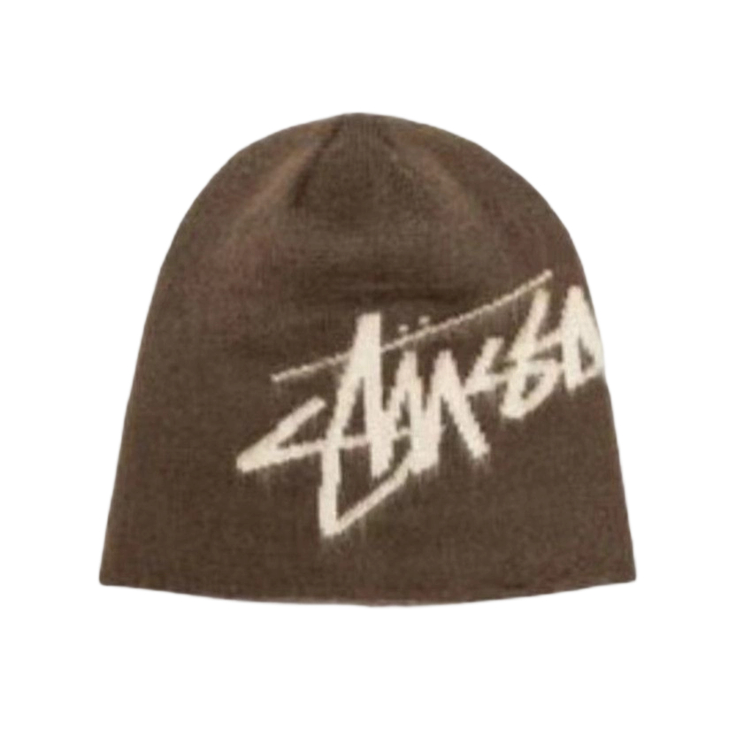Stussy Brushed Out Stock Skullcap Brown OKLU20261223