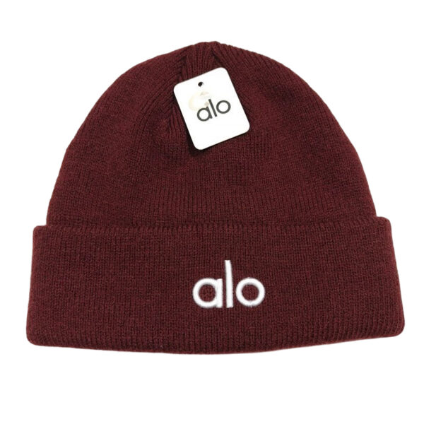 Alo Yoga Beanie Dark Red OKLU20261264