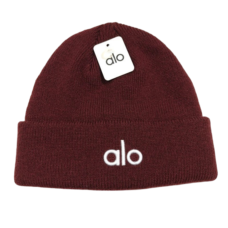 Alo Yoga Beanie Dark Red OKLU20261264