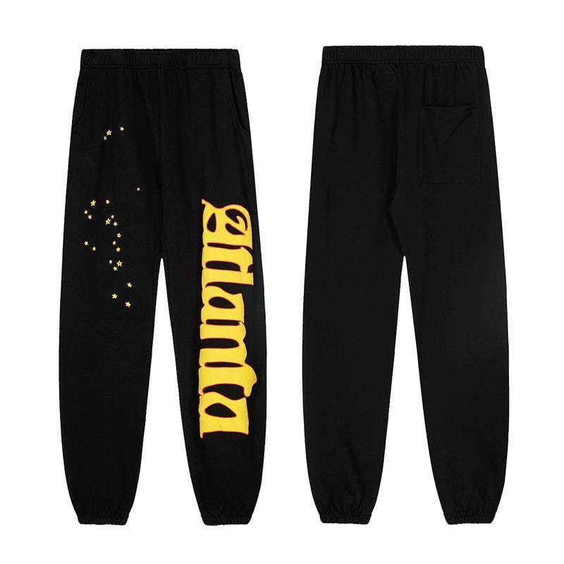Sp5der Atlanta Hoodie & Sweatpant Set Black OKLU20261331