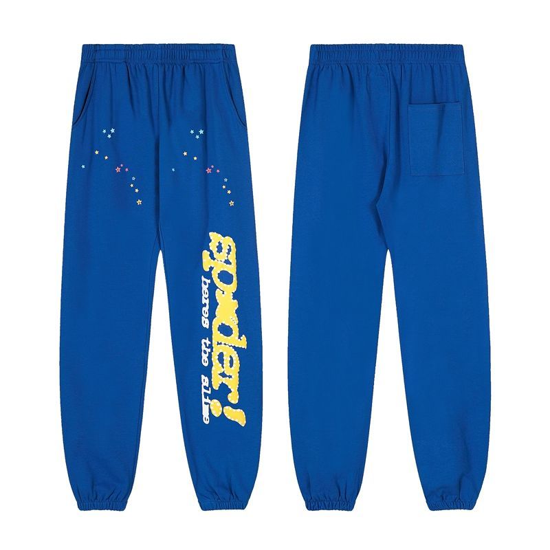 Sp5der Hoodie & Sweatpant Set TC Blue OKLU20261334