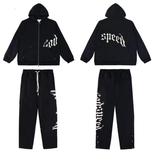 Godspeed OG Logo Sweatsuit Black White OKLU20261346