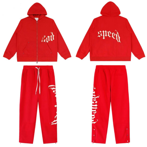 Godspeed OG Logo Sweatsuit Red OKLU20261348