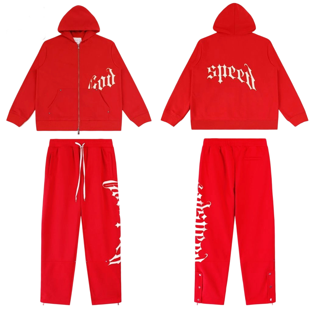 Godspeed OG Logo Sweatsuit Red OKLU20261348