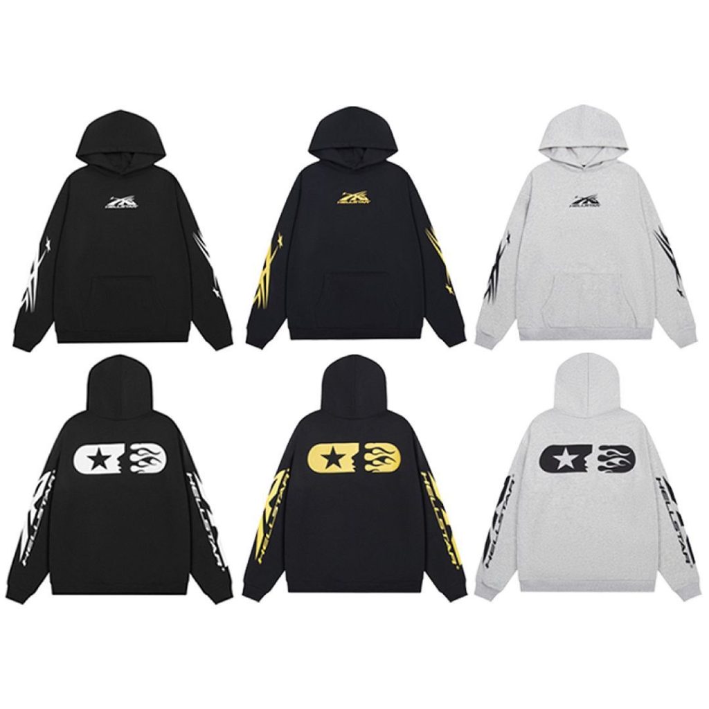Hellsatr Tracksuit Black Yellow/Gray/Black White OKLU20261356