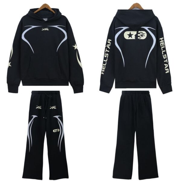 Hellstar Sport Hoodie & Sweatpants Set Black OKLU20261364