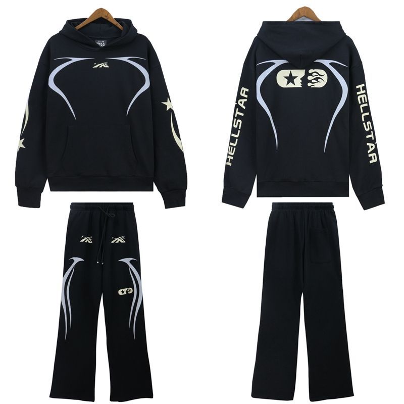 Hellstar Sport Hoodie & Sweatpants Set Black OKLU20261364