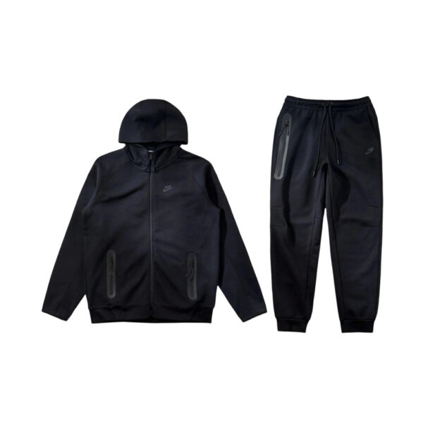Nike Sportswear Tech Fleece Full-Zip Hoodie & Joggers Set Dark Heather Black OKLU20261386