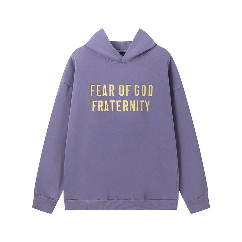Fear of God Essentials Heavy Fleece Hoodie & Sweatpant Set Lavender OKLU20261394