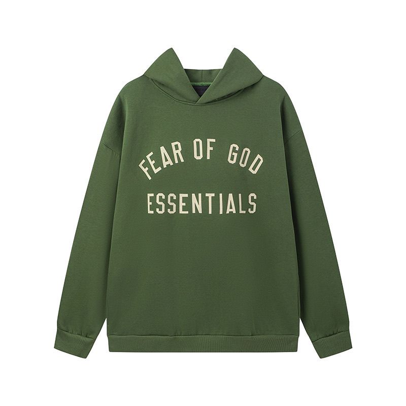 Fear of God Essentials Fleece II Hoodie & Sweatpant Set Green OKLU20261399