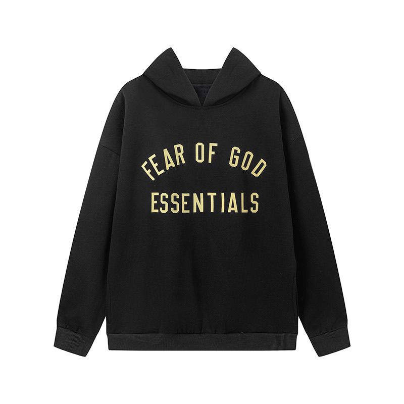 Fear of God Essentials Fleece II Hoodie & Sweatpant Set Black OKLU20261403