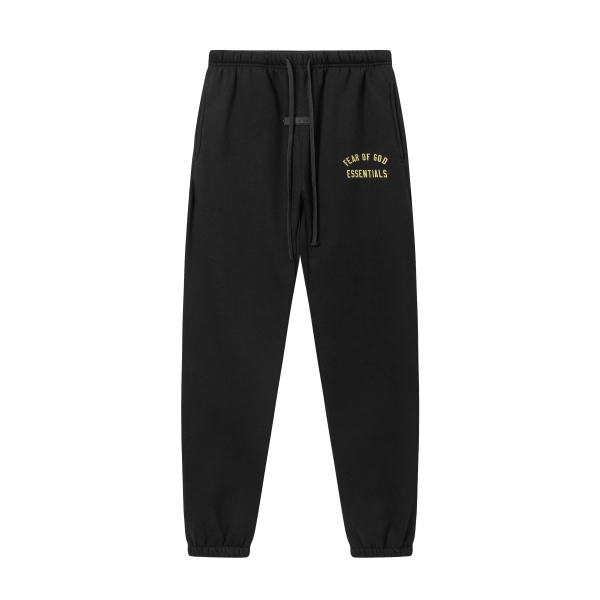 Fear of God Essentials Fleece II Hoodie & Sweatpant Set Black OKLU20261403