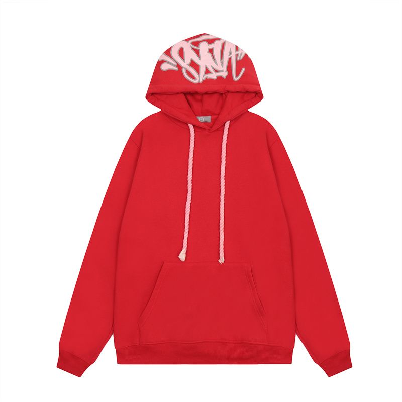 Syna World hooded sweatshirt set red OKLU20261408