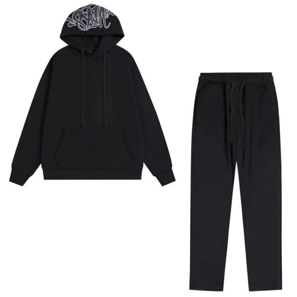Syna World hooded sweatshirt set black OKLU20261410