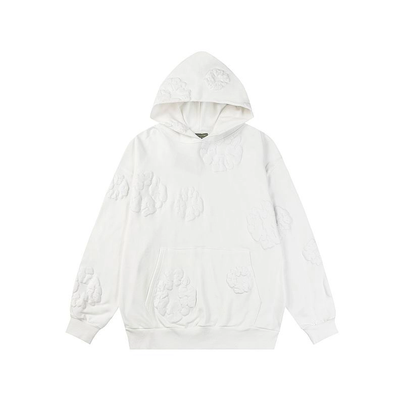 Denim Tears Hoodie & Sweatpant Sets Cotton Wreath Royal White OKLU20261419