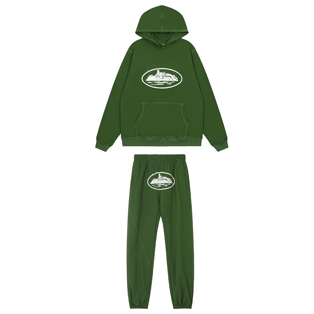 Corteiz Alcatraz V2 Triple Green Set OKLU20261422