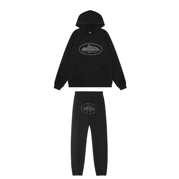 Corteiz Alcatraz V2 Triple Black Set OKLU20261424