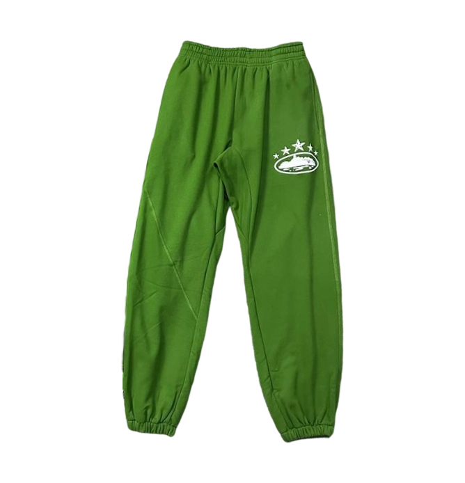 Corteiz 5 starz tracksuit green set OKLU20261429
