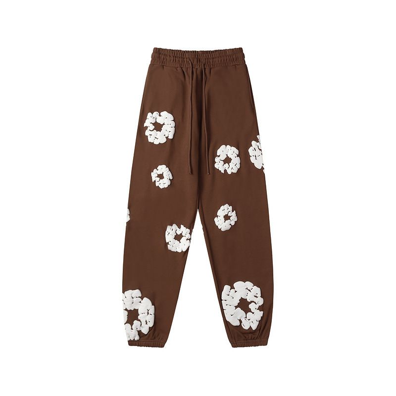 Denim Tears Hoodie & Sweatpant Sets Cotton Wreath Royal Brown OKLU20261434