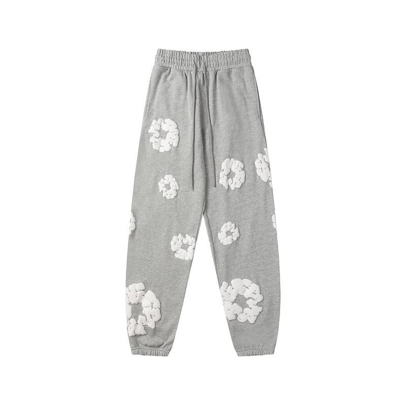 Denim Tears Hoodie & Sweatpant Sets Cotton Wreath Royal light gray OKLU20261435