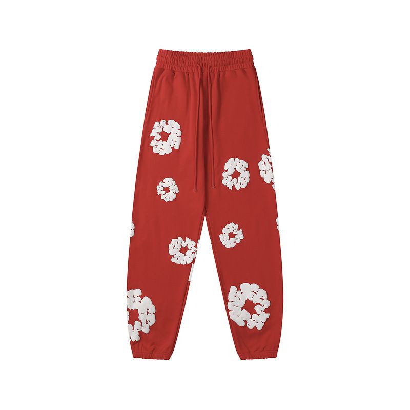 Denim Tears Hoodie & Sweatpant Sets Cotton Wreath Royal red OKLU20261437