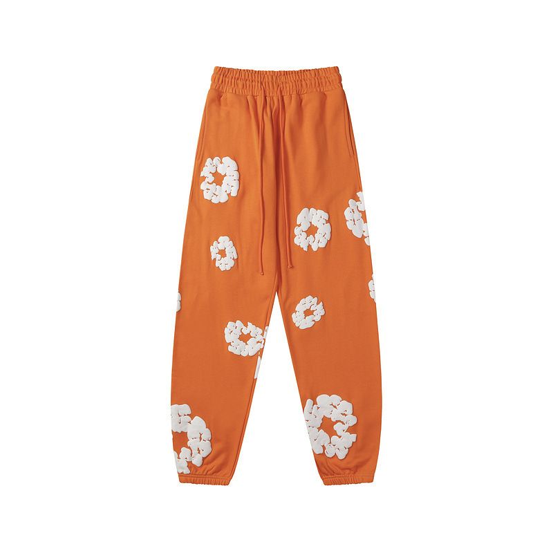 Denim Tears Hoodie & Sweatpant Sets Cotton Wreath Royal Orange OKLU20261438