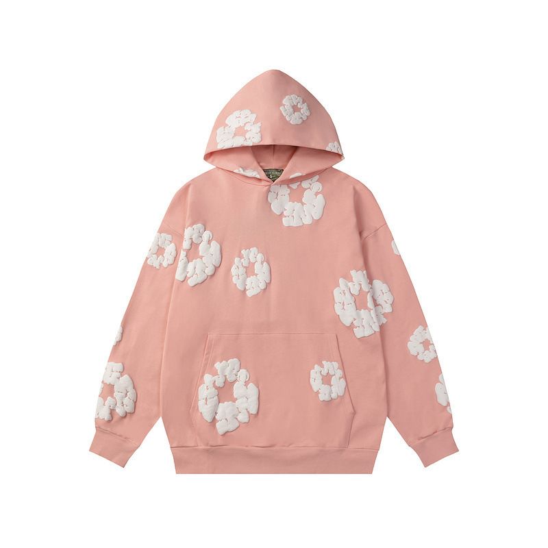 Denim Tears Hoodie & Sweatpant Sets Cotton Wreath Royal Sky pink OKLU20261446