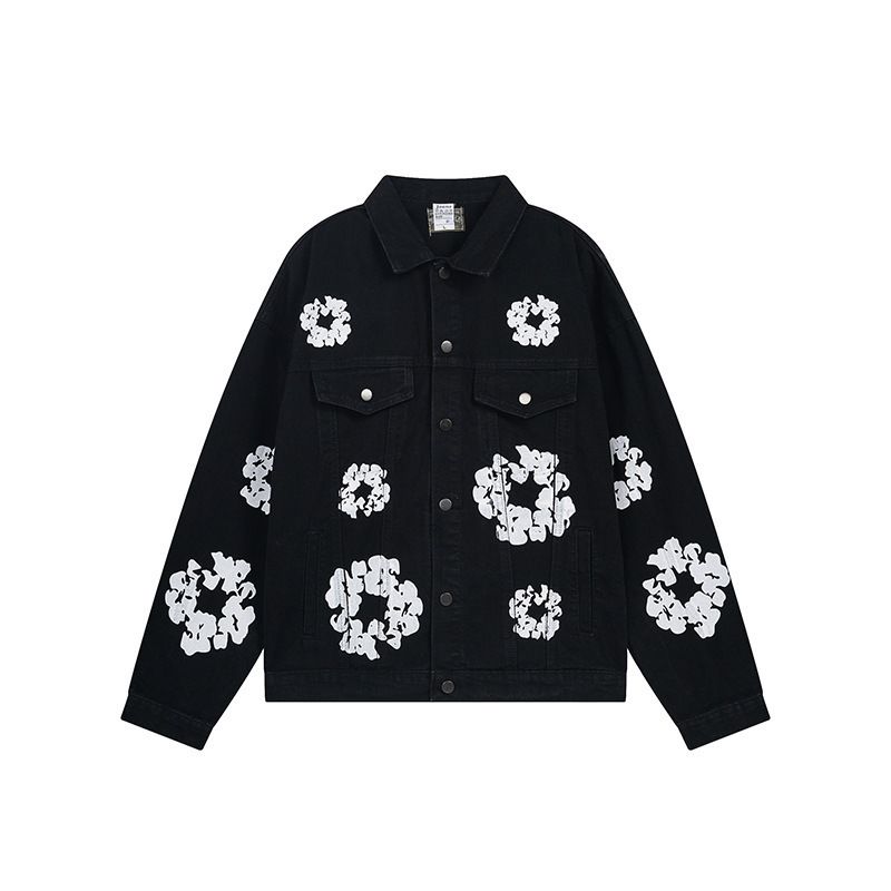 DENIM TEARS Jacket and jeans set Black OKLU20261449