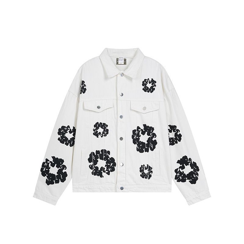 DENIM TEARS Jacket and jeans set White OKLU20261450