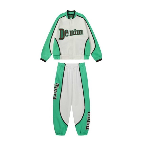 Denim Tears Track Jacket & Pant Sets White Green OKLU20261452