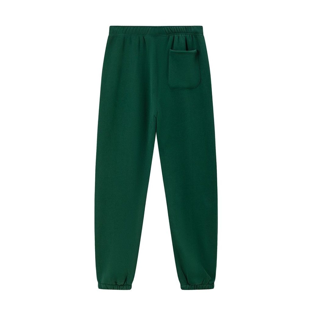 Supreme Satin Applique Hooded Sweatshirt & Sweatpant Set Green OKLU20261454