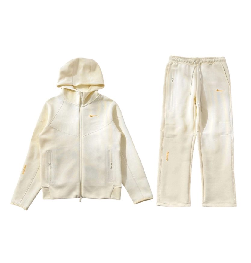 Nike Full Zip Hoodie Pants Set Sky Apricot OKLU20261458