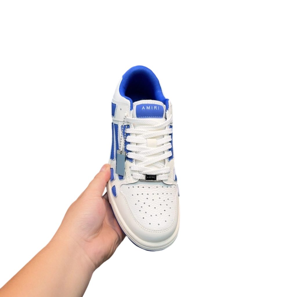 Amiri Skel Top low Top Sneakers White Blue OKLU2026145