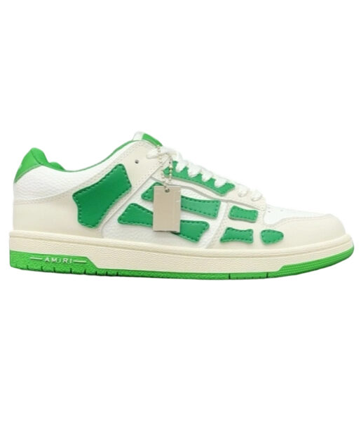 Amiri Skel Top Low White Green OKLU2026146