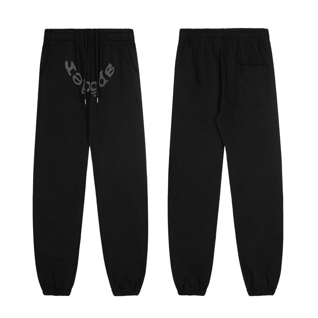 Sp5der Hoodie & Sweatpant Set OG Web Heather Black OKLU20261476