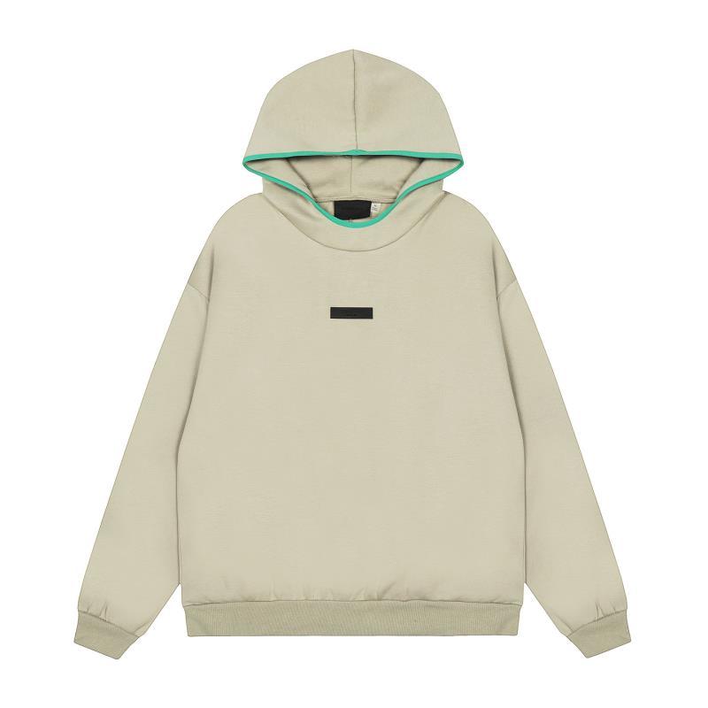 Fear of God Essentials Logo Hoodie and Sweatpants Set Light Coffee OKLU20261479