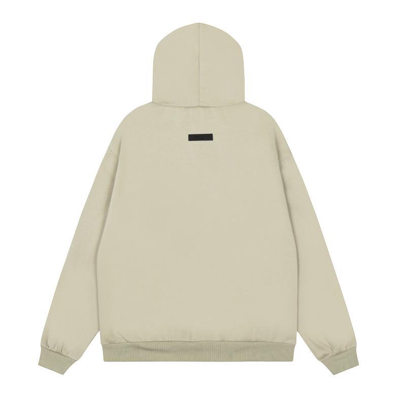 Fear of God Essentials Logo Hoodie and Sweatpants Set Light Coffee OKLU20261479