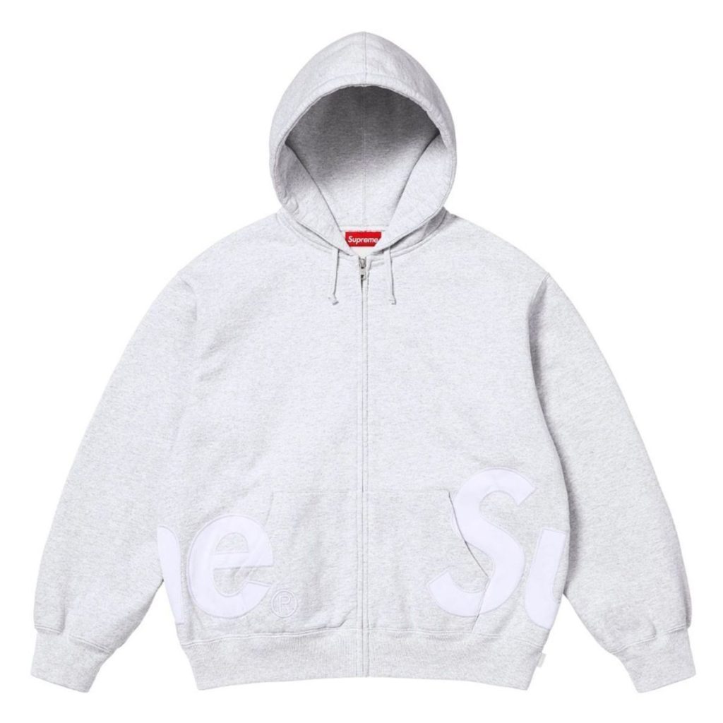 Supreme Hooded Sweatshirt & Sweatpant Set Grey OKLU20261482