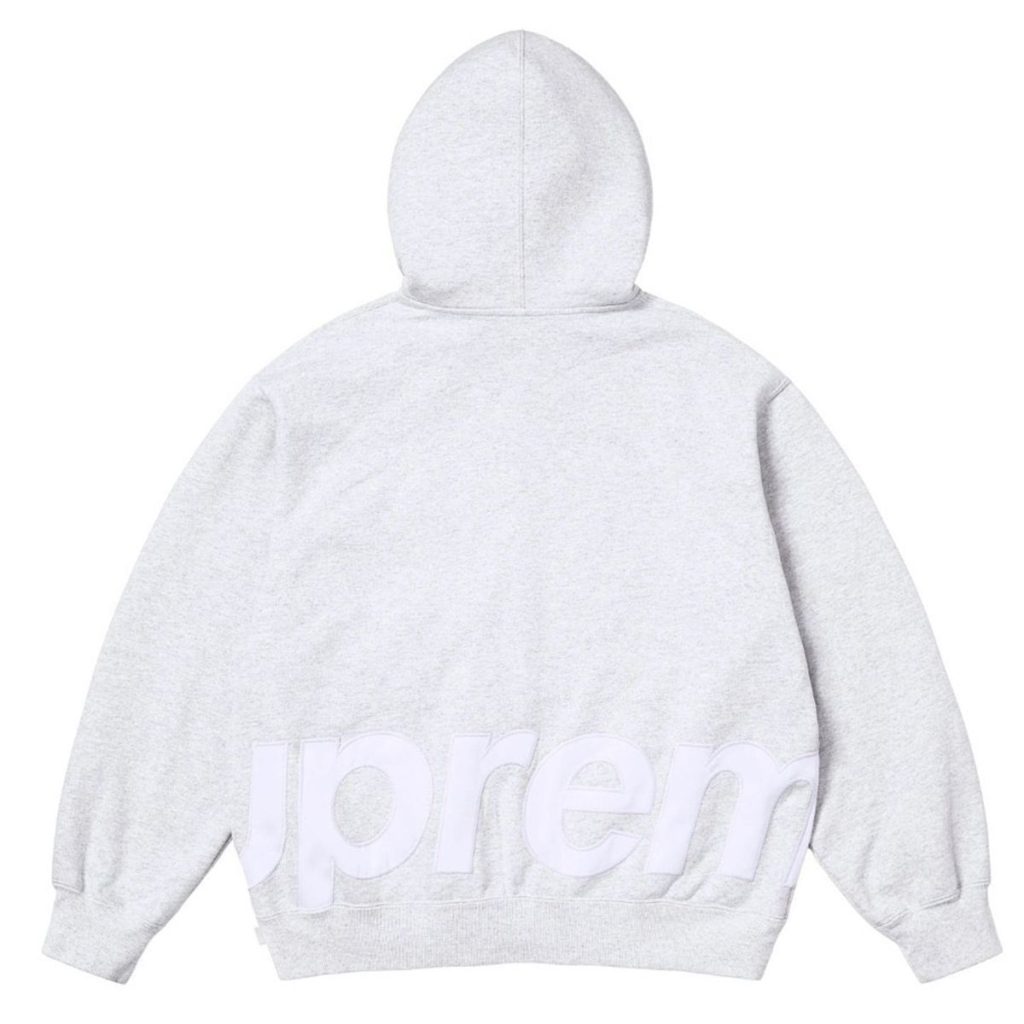 Supreme Hooded Sweatshirt & Sweatpant Set Grey OKLU20261482