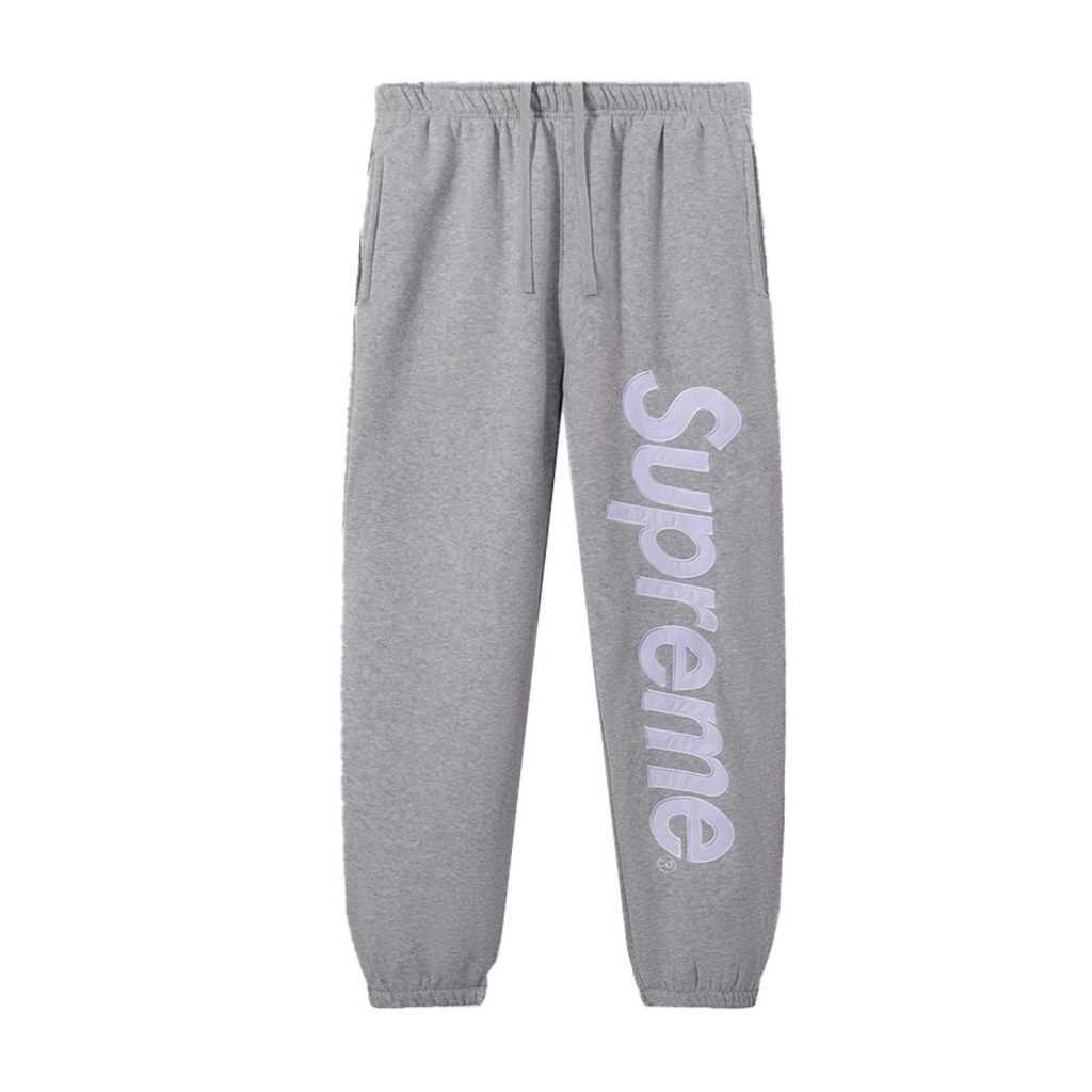 Supreme Hooded Sweatshirt & Sweatpant Set Grey OKLU20261482