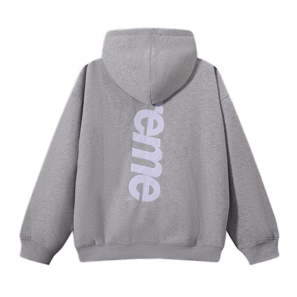 Supreme Hooded Sweatshirt & Sweatpant Set Grey OKLU20261485