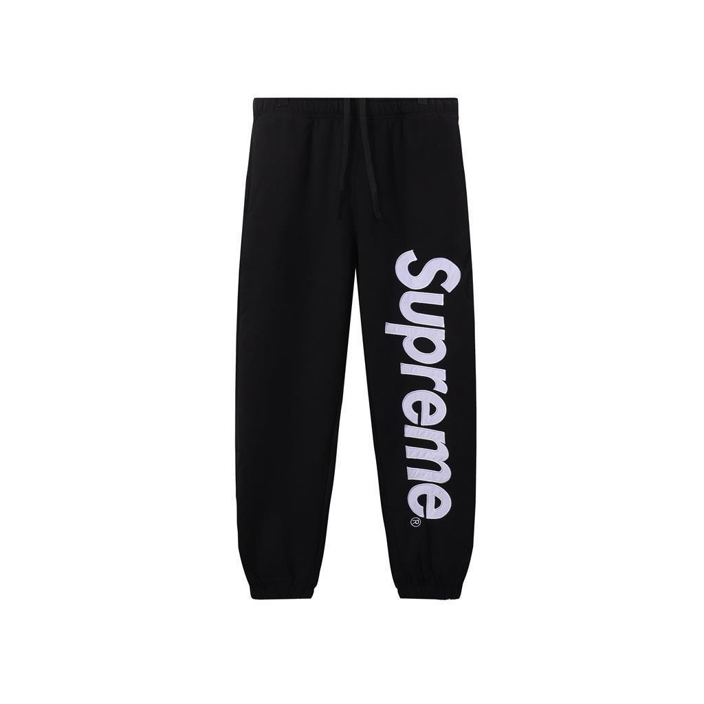 Supreme Hooded Sweatshirt & Sweatpant Set Black OKLU20261486